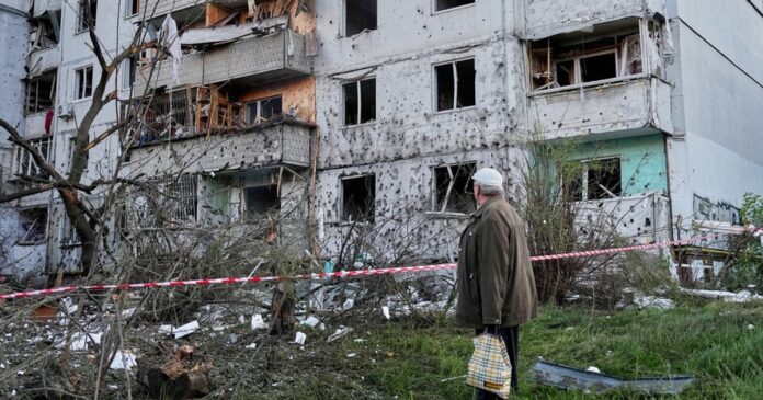Kiyevə kütləvi hücum: ölən və yaralananlar var