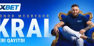Conor McGregor 1xBet Global-ın yeni brend səfiri oldu
